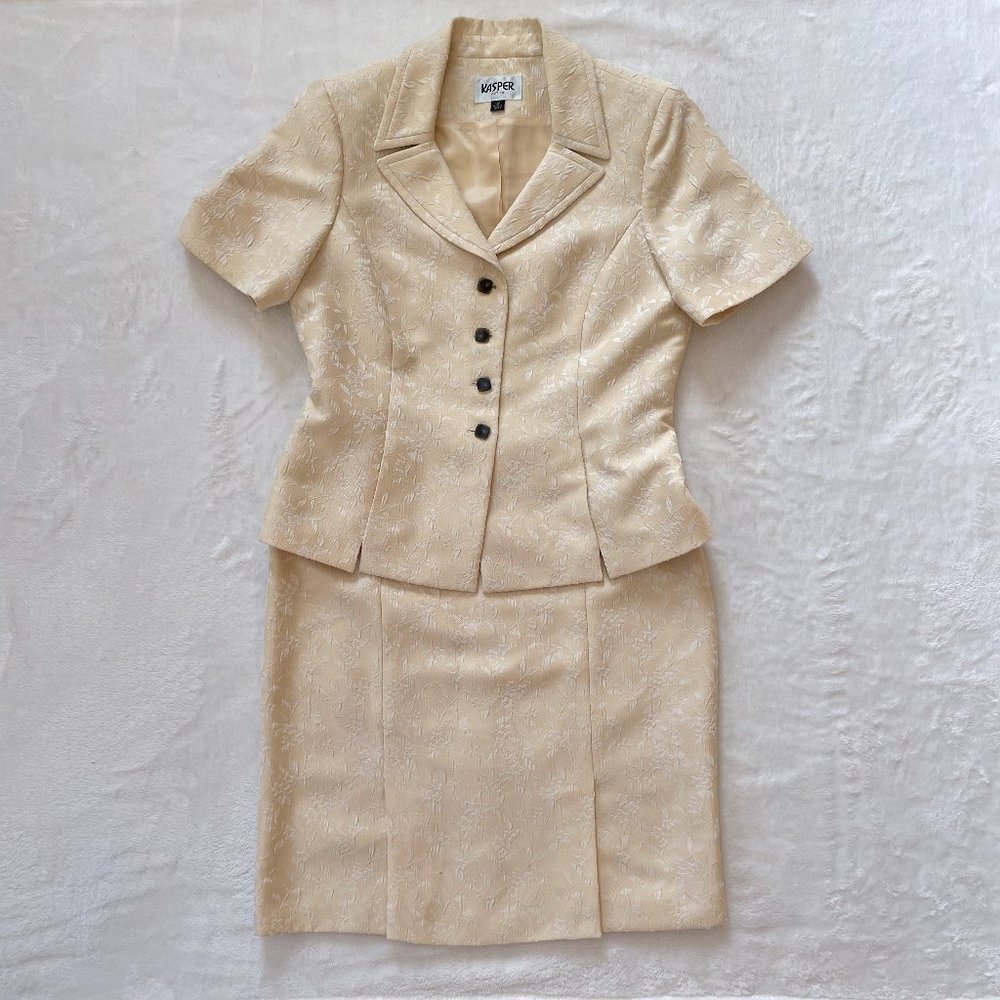 Kasper Suit Jacket & Skirt Set